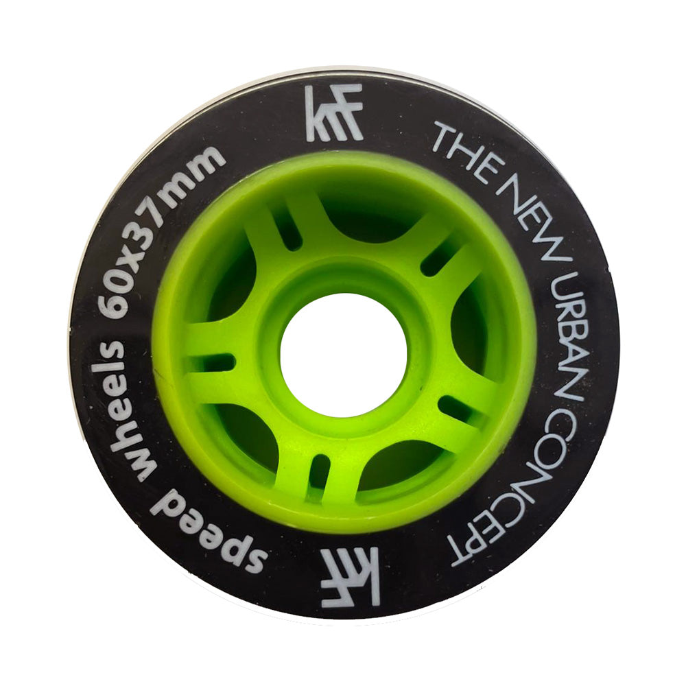 RUEDA PATÍN QUAD CHRONOS 60x37 NEGRO (2 UNI)