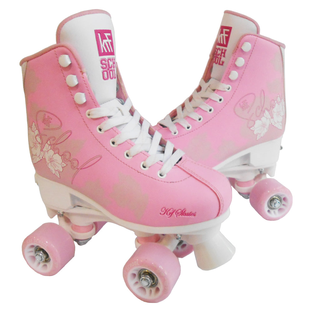 KRF SCHOOL PINK FLOR ROLLER SKATE