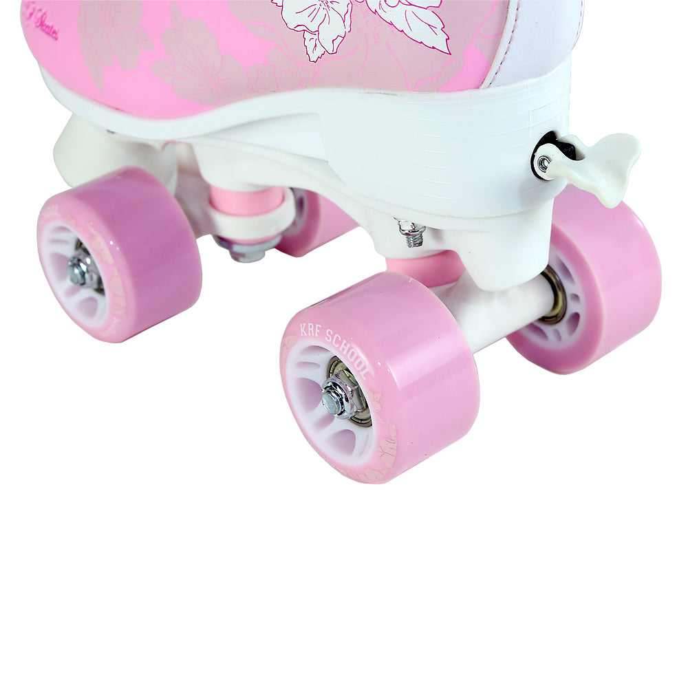 KRF SCHOOL PINK FLOR ROLLER SKATE