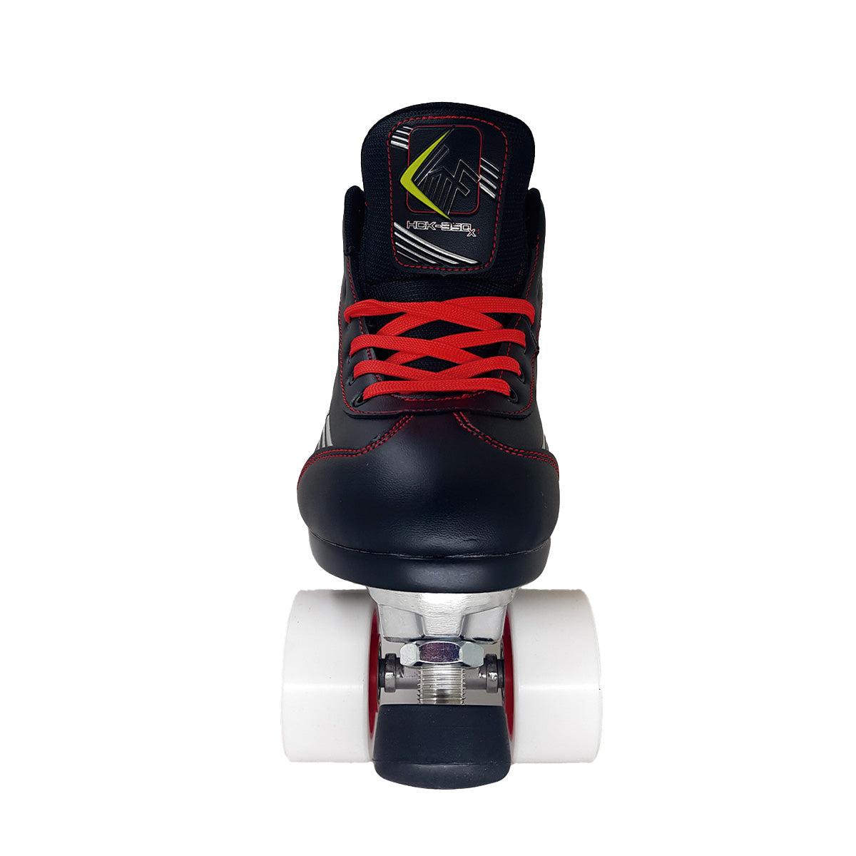 KRF HCK-350 PRO ROLLER QUAD SKATE BLACK/RED