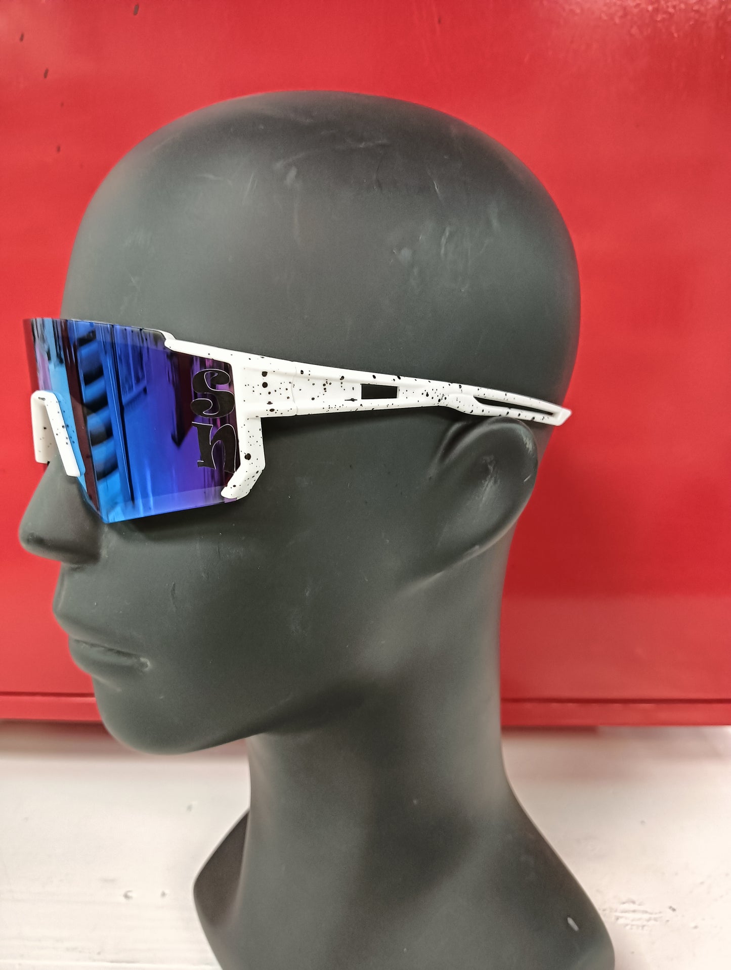 Gafas deportivas medianas puntos Negros