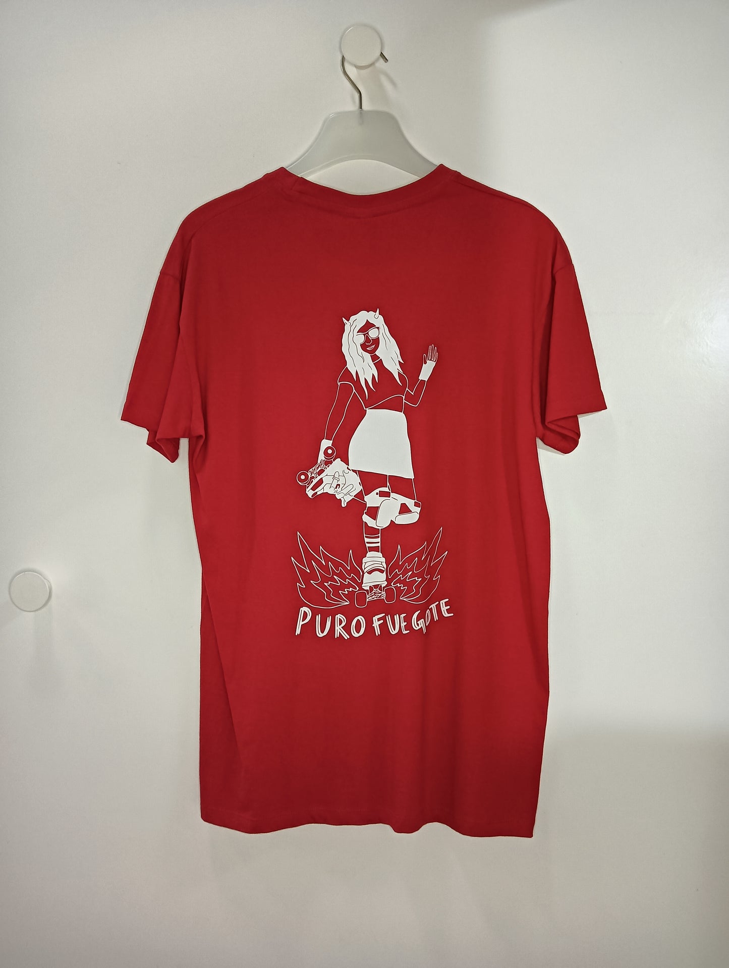 Camiseta Puro Fuegote Tania Roja