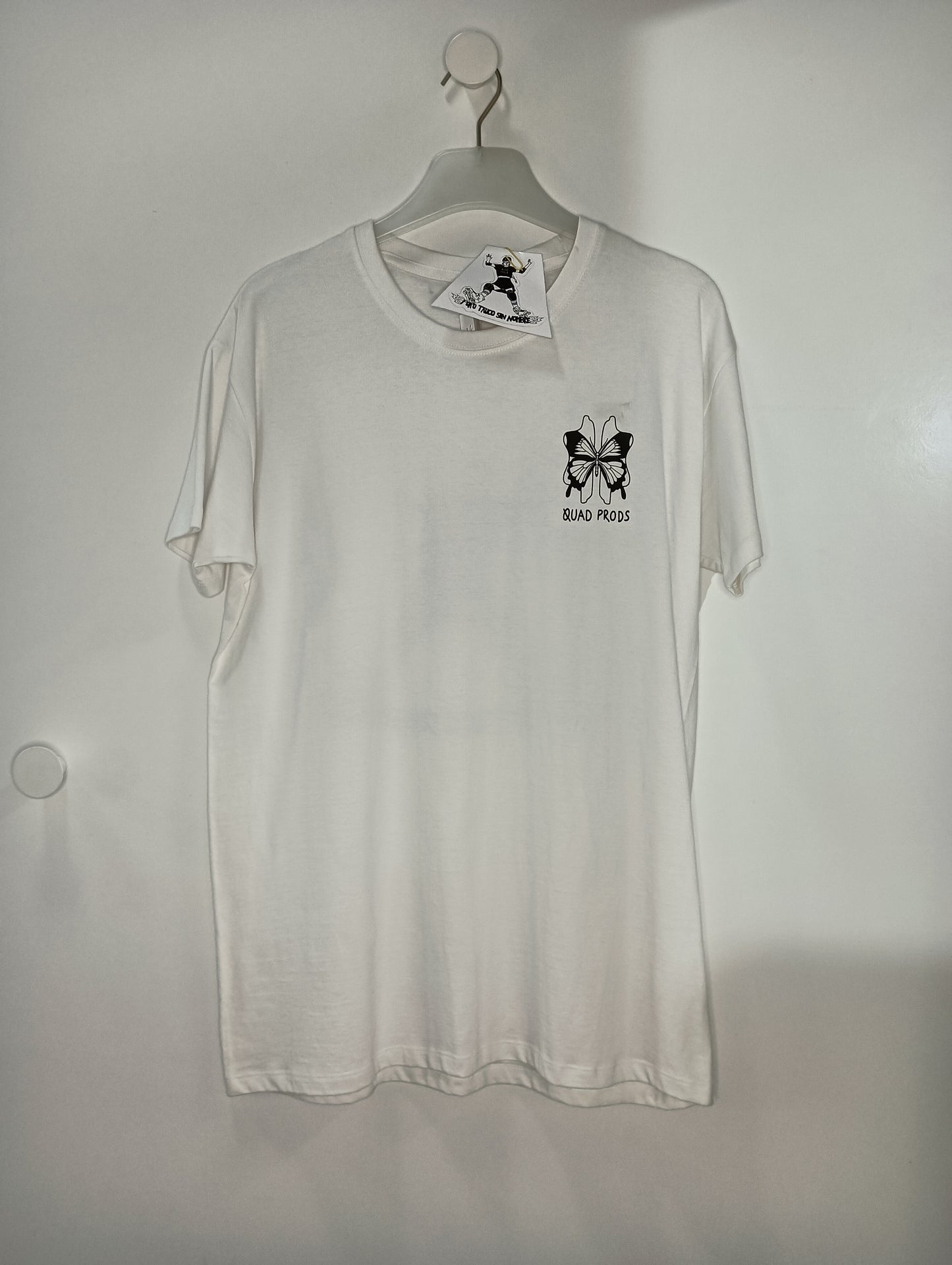 Camiseta Quad Skater Frida Blanca