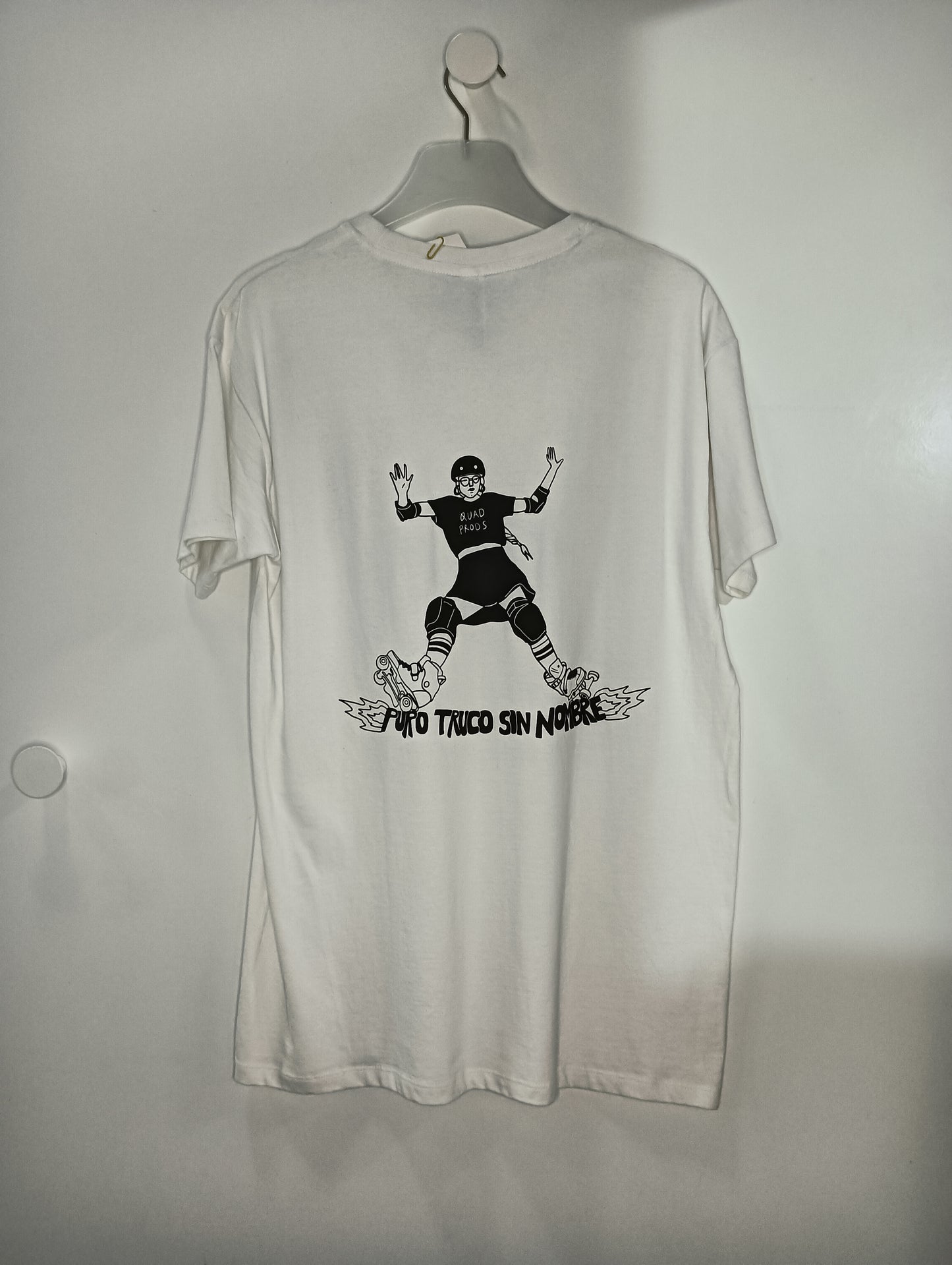 Camiseta Quad Skater Frida Blanca