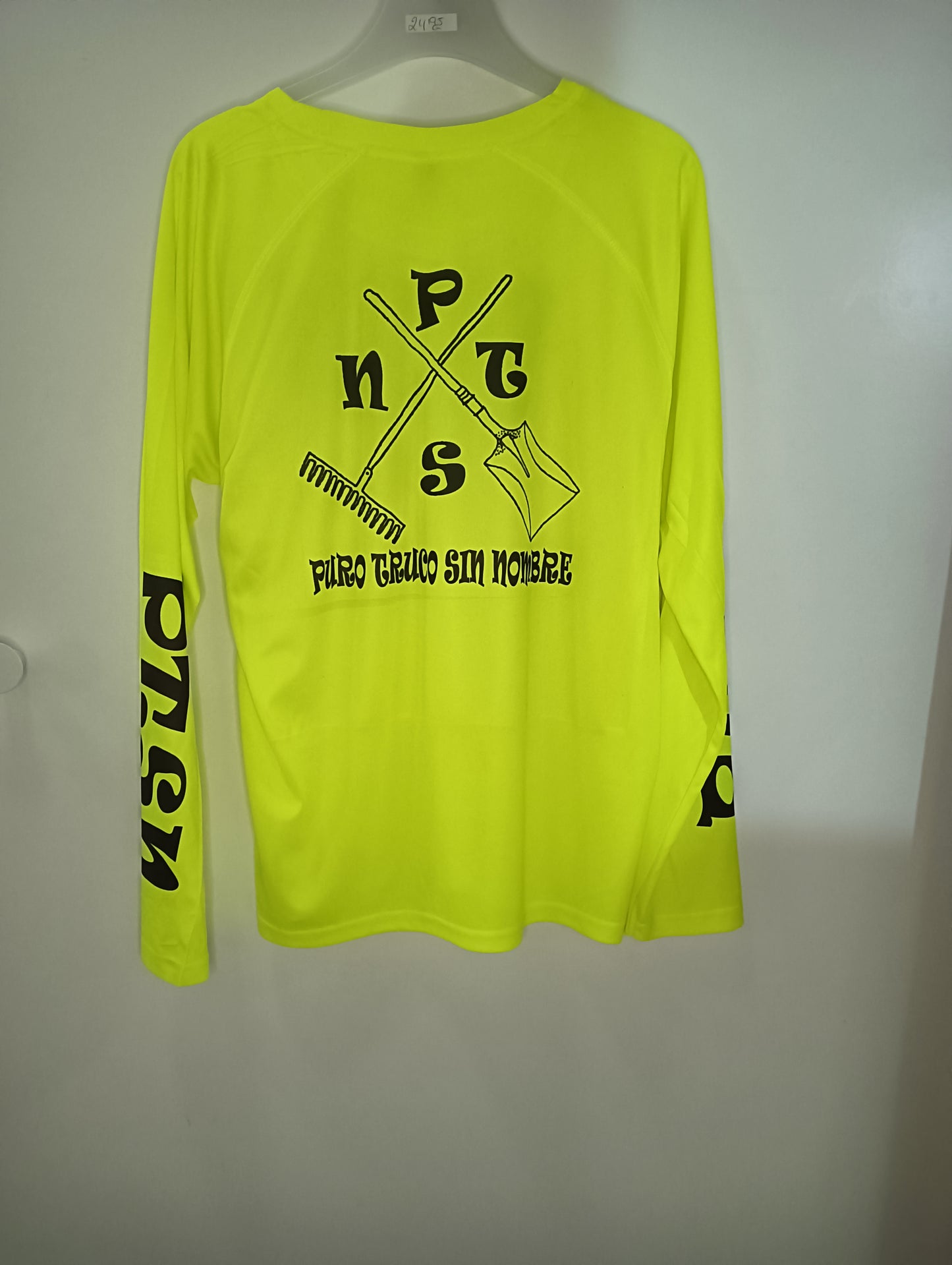 Camiseta Manga Larga Amarilla PTSN