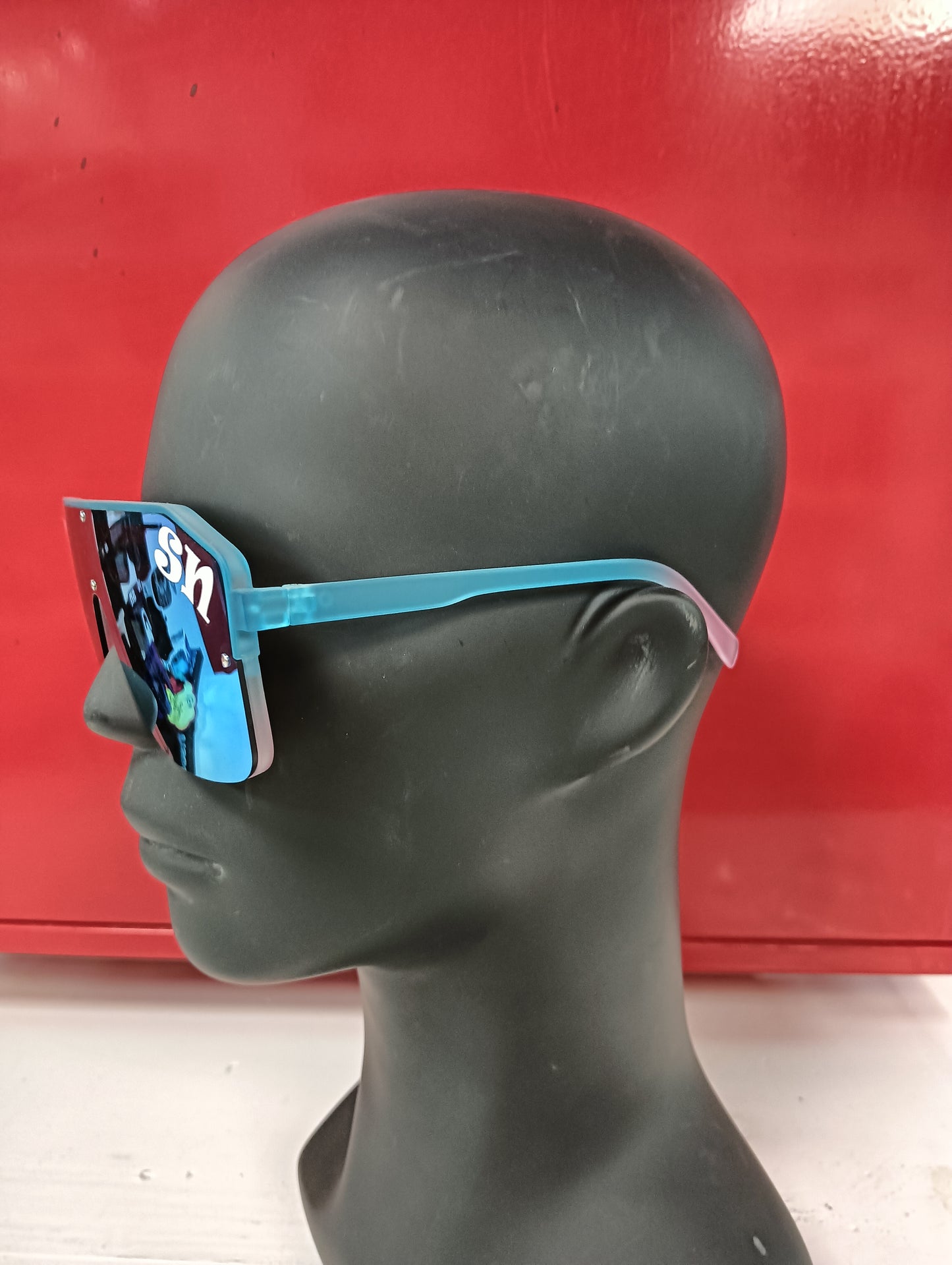 Gafa Casual Retro Azul/Rosa