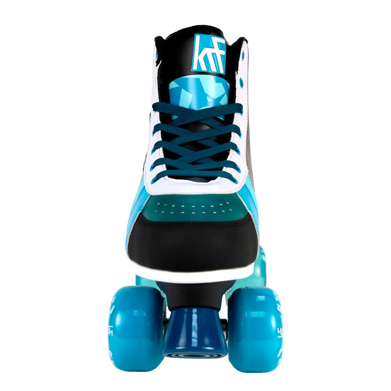 ROLLER STREET COLOR BLACK/BLUE QUAD SKATE