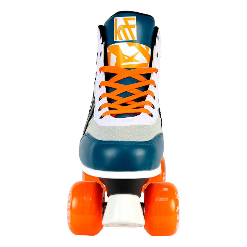 GRAY/BLUE STREET PERFORATED ROLLER SKATE