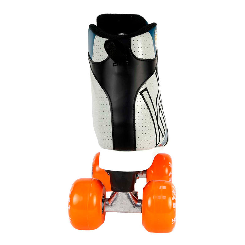 GRAY/BLUE STREET PERFORATED ROLLER SKATE
