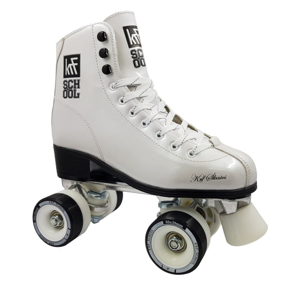 KRF SCHOOL ALU BL/WH ROLLER SKATE
