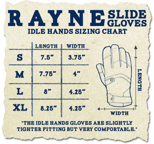 Rayne Guantes Slide