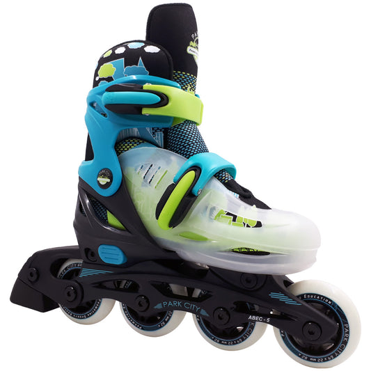 PARK CITY SKATE ADJUSTABLE IN LINE NEW BLUE