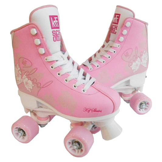 KRF SCHOOL PINK FLOR ROLLER SKATE