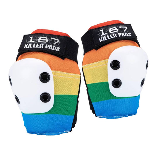 187 Slim Elbow Pads Rainbow and Black