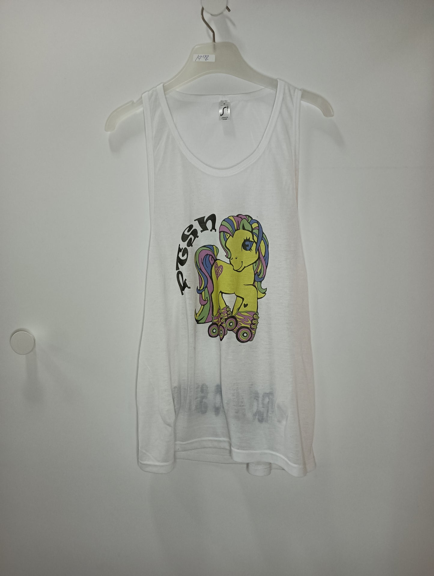 Camiseta Pony Blanca