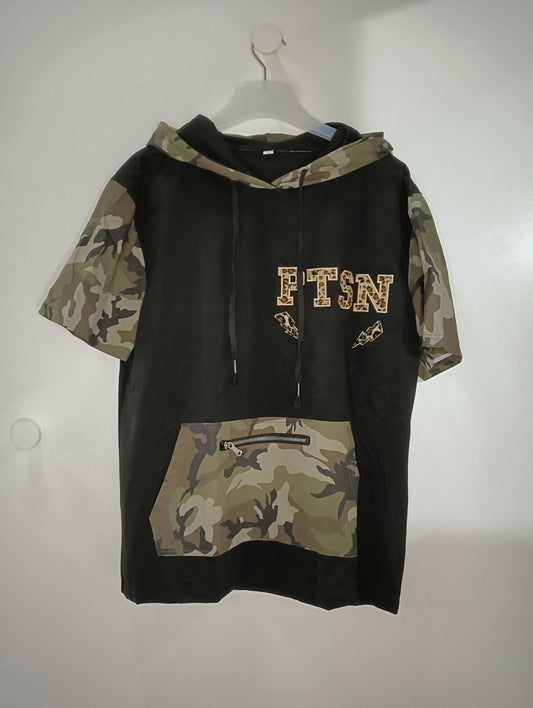 Camiseta Camo Black