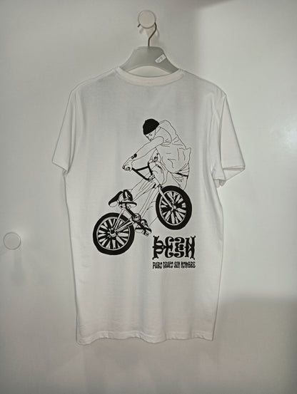 Camiseta BMX Jump Blanca
