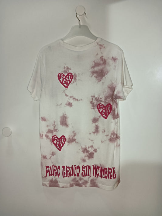Camiseta Tye Dye Rosada