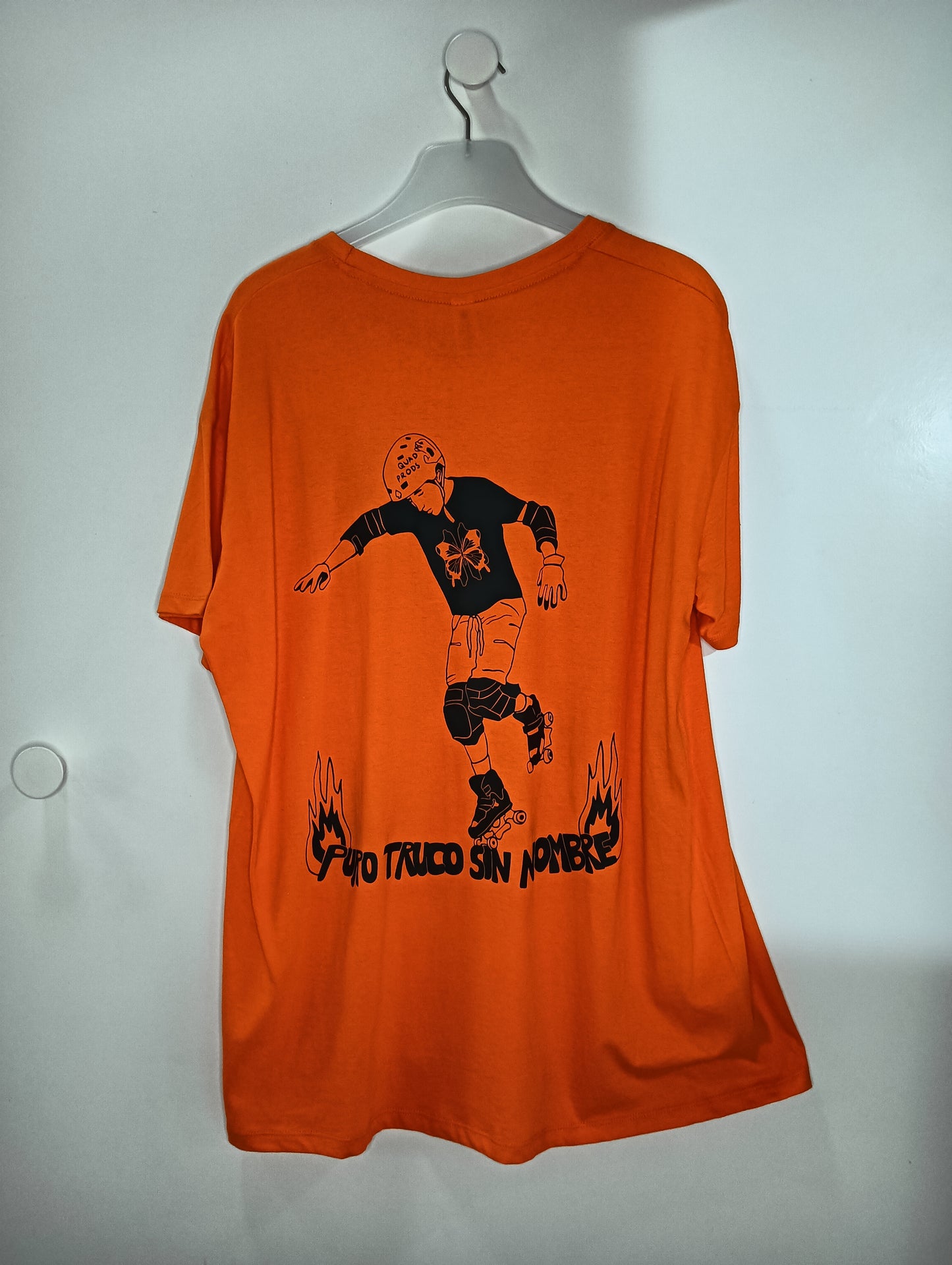 Camiseta Quad Skater Luis Naranja