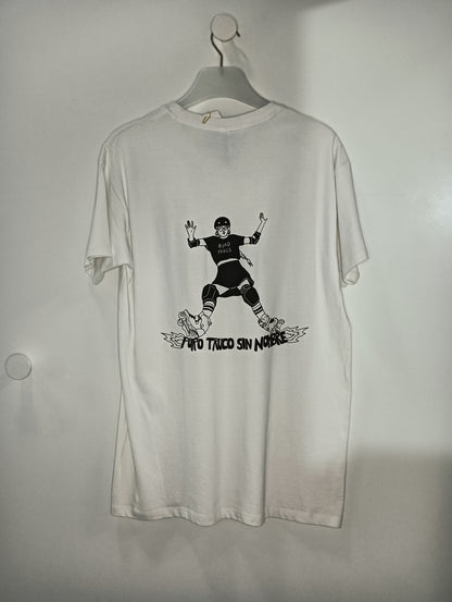 Camiseta Quad Skater Frida Blanca