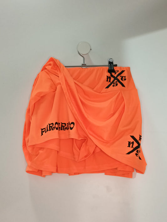 Falda pantalón naranja X