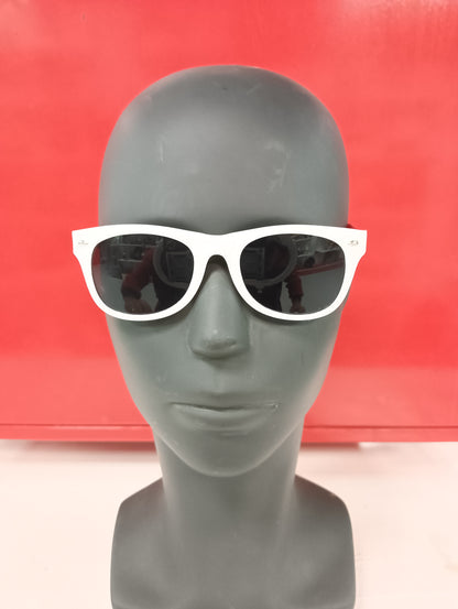 Gafa Retro Flex Niño/a Blanca Roja