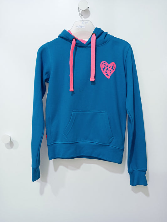 Sudadera Azul "Corazón"