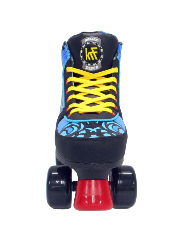 KRF ROLLER DISCO ETHNIC BLUE QUAD SKATE