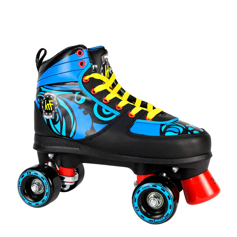KRF ROLLER DISCO ETHNIC BLUE QUAD SKATE