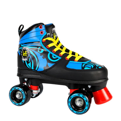 KRF ROLLER DISCO ETHNIC BLUE QUAD SKATE