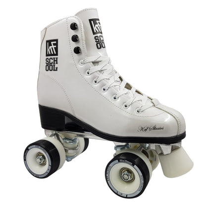 KRF SCHOOL ALU BL/WH ROLLER SKATE
