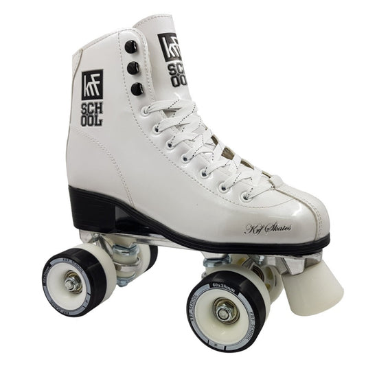 KRF SCHOOL ALU BL/WH ROLLER SKATE