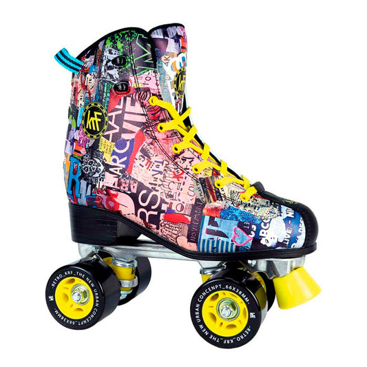 KRF RETRO ALU FASHION ART QUAD SKATE