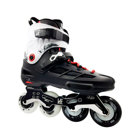 KRF FREESKATE ANGEL 4X80 NEW FRAME BLACK/WHITE