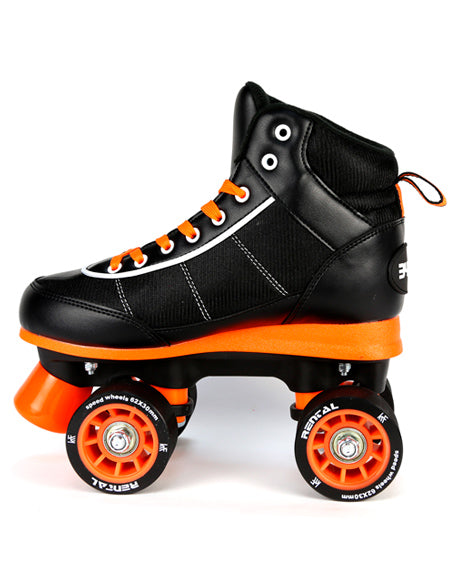 QUAD ROLLER RENTAL SENIOR BLACK SKATE