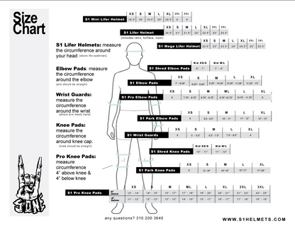 S1 Shred Pads Set Kids